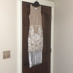 Badgley Mischka mini knee length dress